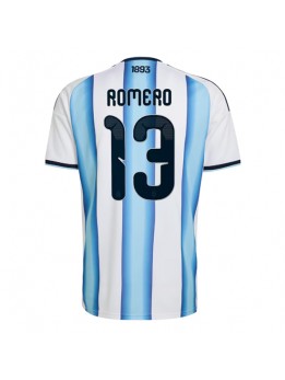 Argentina Cristian Romero #13 Replika Hemmakläder VM 2026 Kortärmad